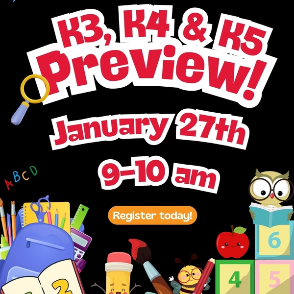 K3, K4 & K5 Preview 2026